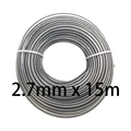2.7mm x 15m-1pc