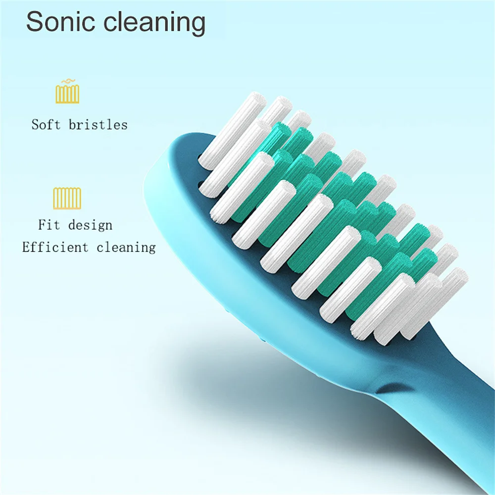 Electric toothbrush Children electric toothbrush with replace brush heads kids cartoon toothbrush ultrasonic sonic electric with 6 head