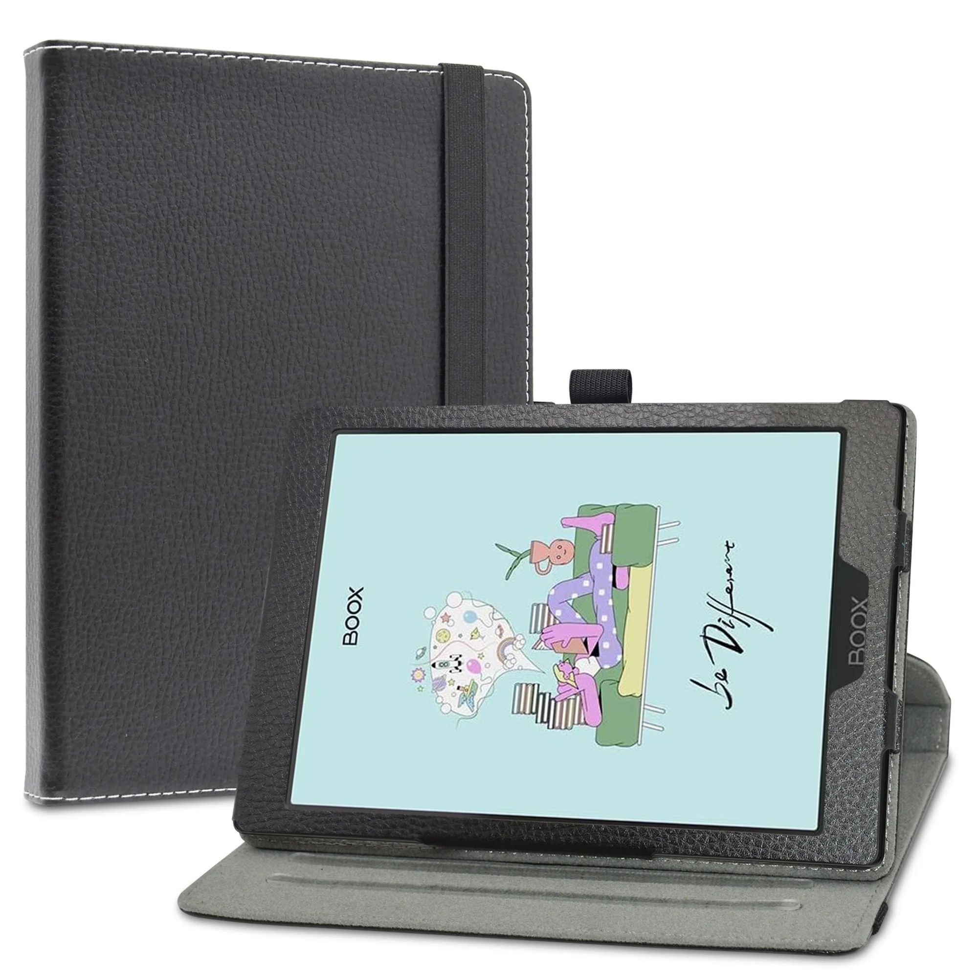 Rotativa pu Capa de Couro para Boox Tab Mini c 360 Graus Tablet Epaper 7.8