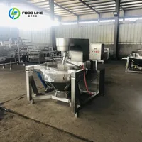 Agitateur planétaire personnalisé, chauffage électrique/gaz/à vapeur, Machine de cuisson, mélangeur de casseroles industriel 4