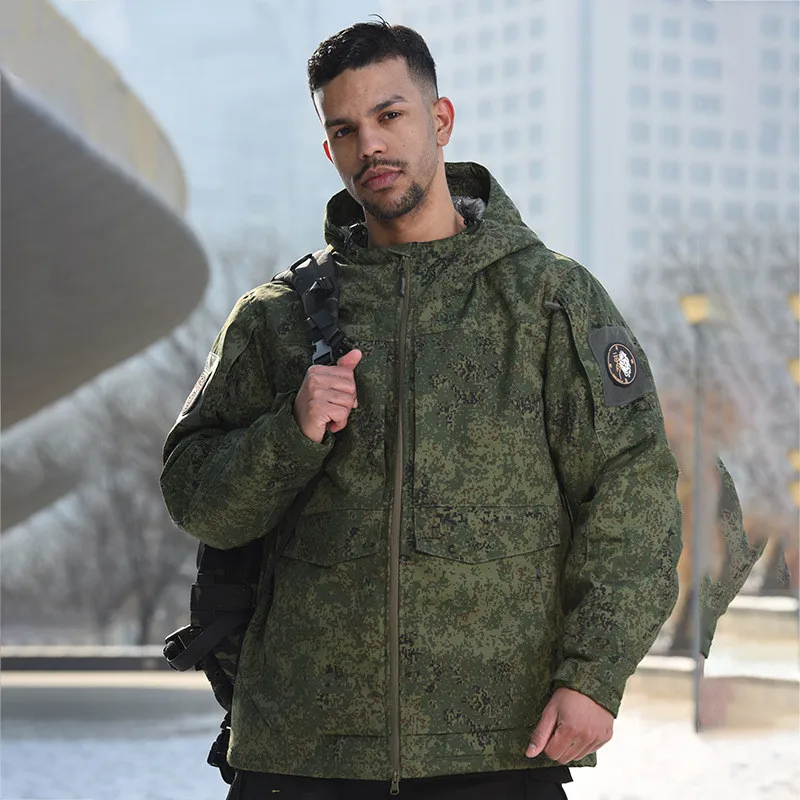 Cotton Jacket Men Heat Reflective Tactical Outdoor