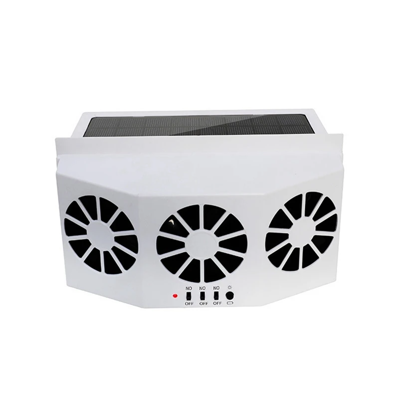 

Car Ventilation Fan Solar Charging Car Fan Heater Fan For Car Window Cooling Artifact Car Exhaust Fan Cooling Down