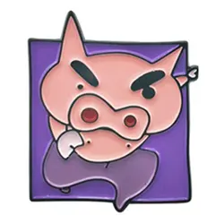 Whimsical Anime Cartoon Enamel Pin Brooch for Apparel and Accessories (P14)