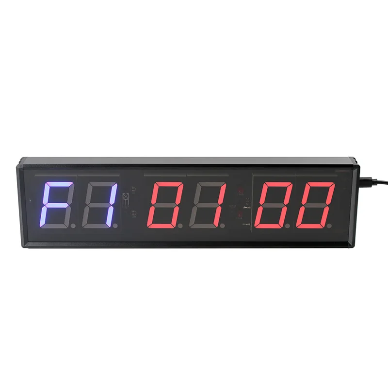 Digitale Countdown-Uhr Stoppuhr Mit Fernbedienung Led Intervall Timer Uhr Für Home Gym Fitness Workouts Stoppuhr Fitness Ausrüstung