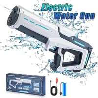Kids Electric Water Gun Toys Summer Outdoor Beach Battle Game Full Automatic Induction Absorb Water Spray Guns for Children Gift 1