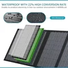 Power Station 220Wh & 60W Portable Solar Panels, 110V/300W Backup Battery Lithium with AC Outlets, DC, USB QC3.0 5