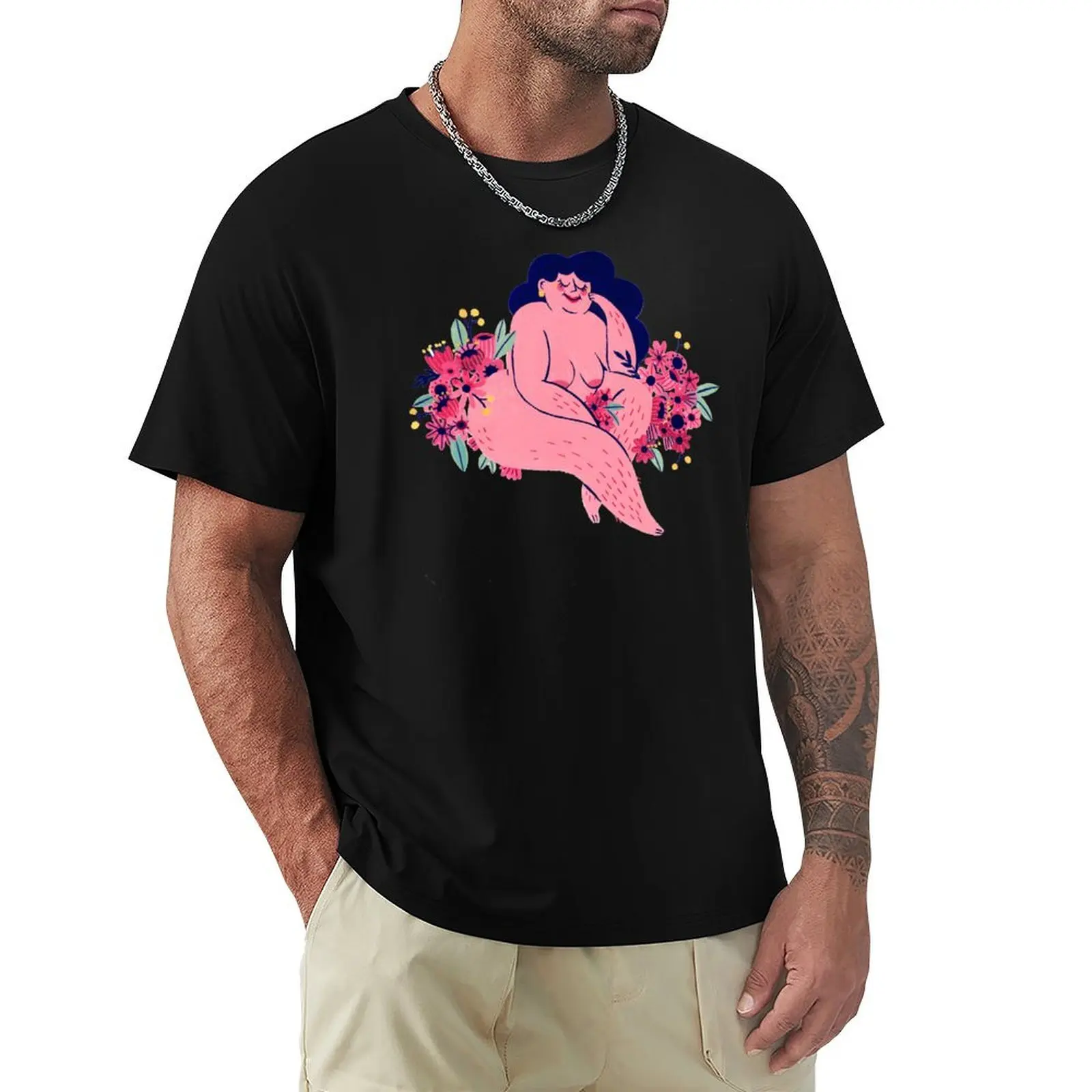 

Among the flowers T-Shirt shirts graphic custom shirt mens graphic t-shirts
