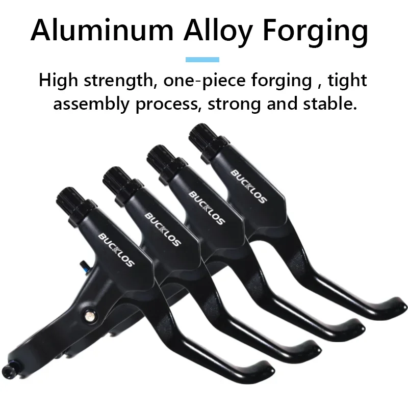 MTB Bicycle Front Rear Caliper Lever Rotors Set Line Pulling Mountain Road Bike