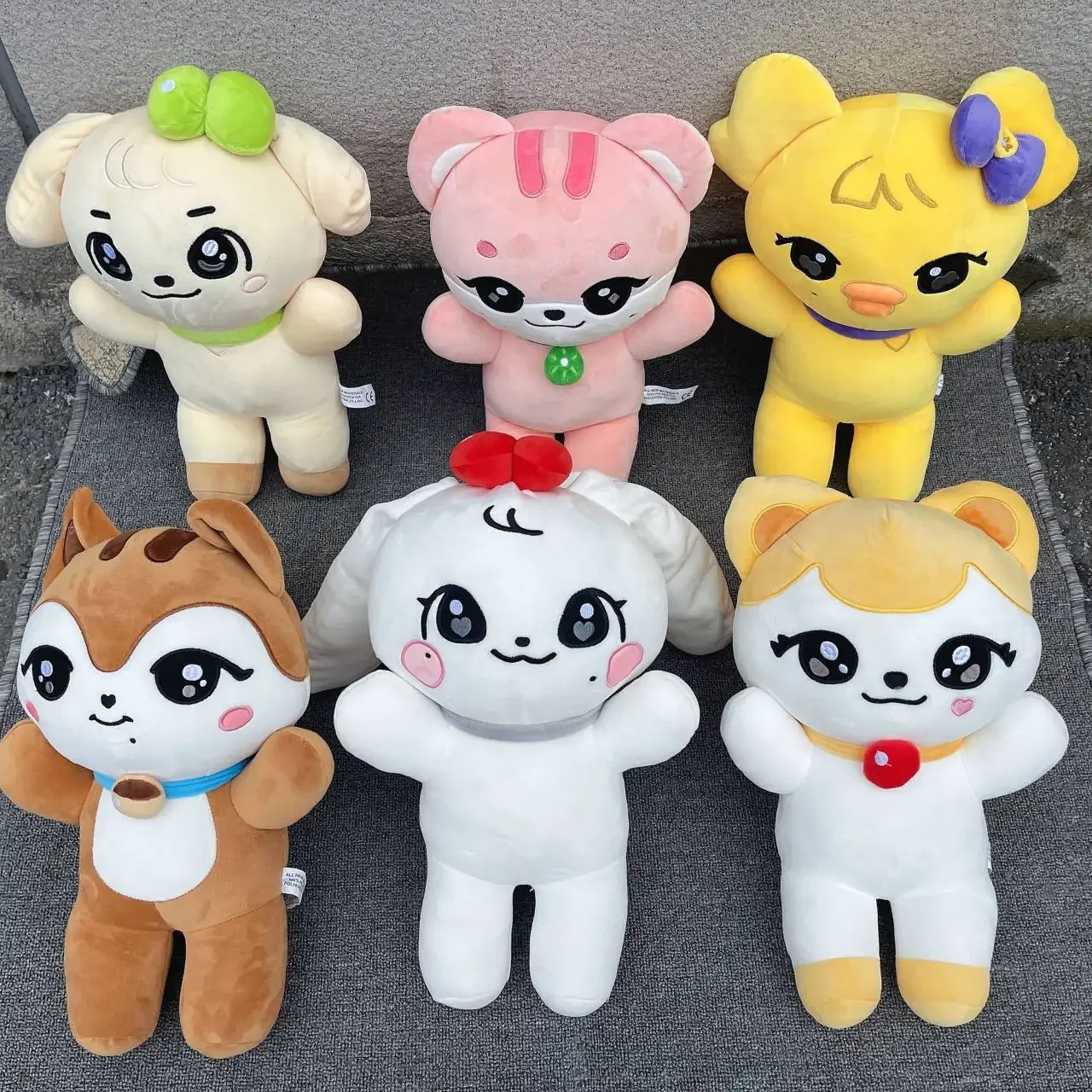 IVE CHERRY 45cm Big Plush Dolls MINIVE PARK CHEEZ Same Style