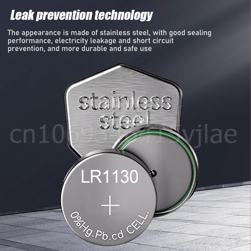 Button Battery LR1130/AG10 Alkaline For Small Toys, 53 OFF