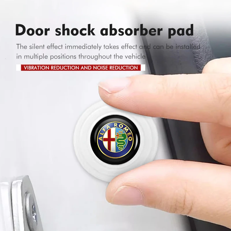 Silicone Car Door Anti-Shock Buffer Pads - Universal Crash Pad Accessories