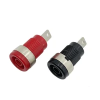 4MM Banana Socket 600V/32A High Current Instrument Binding Post Insulated Panel Socket Opening 12MM 4