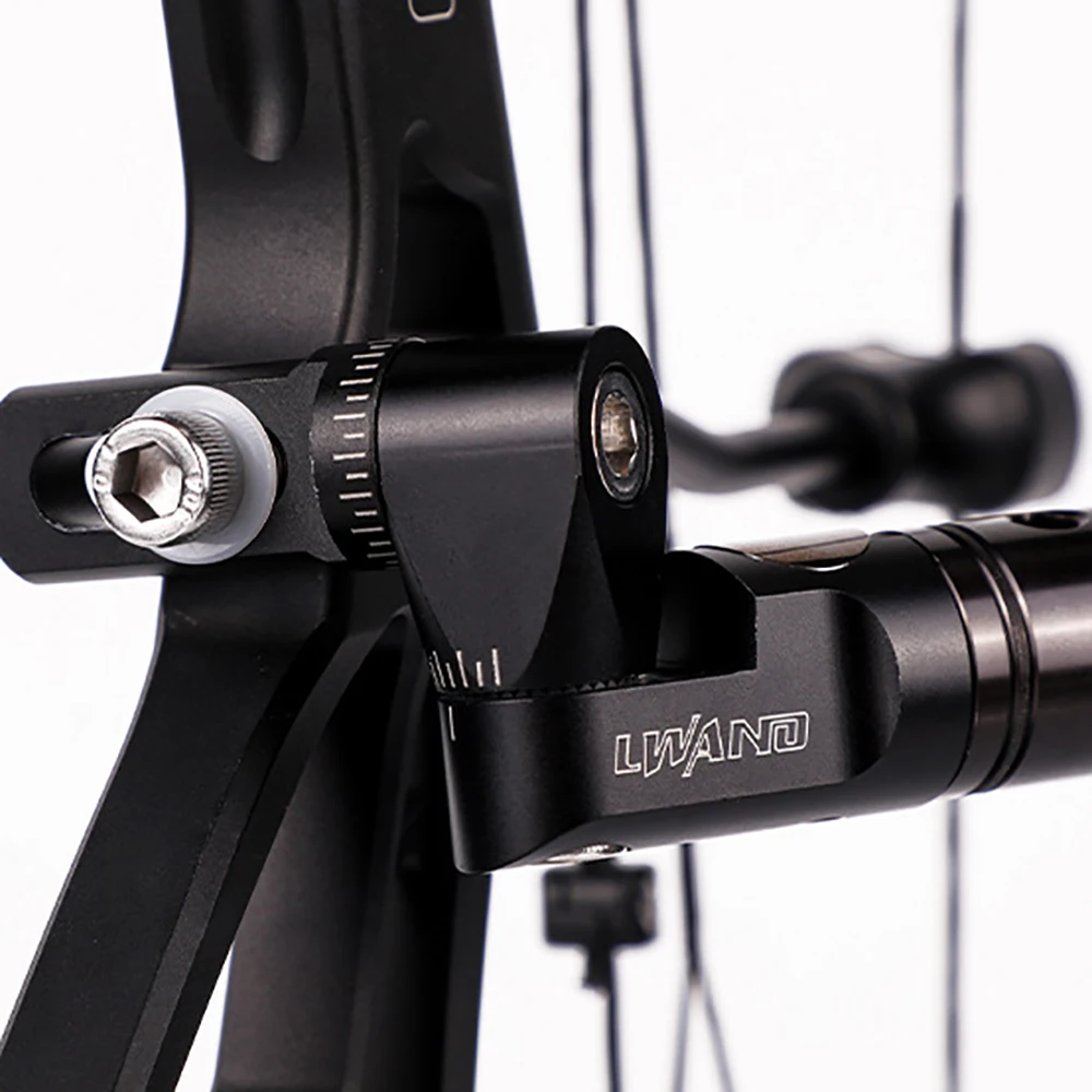 Tiro Con L'Arco Balance Rod V Bar Compound Bow Single Side V Seat Stabilizzatore Di Assorbimento Degli Urti Regolabile Multi-Angolo Accessorio Di Tiro