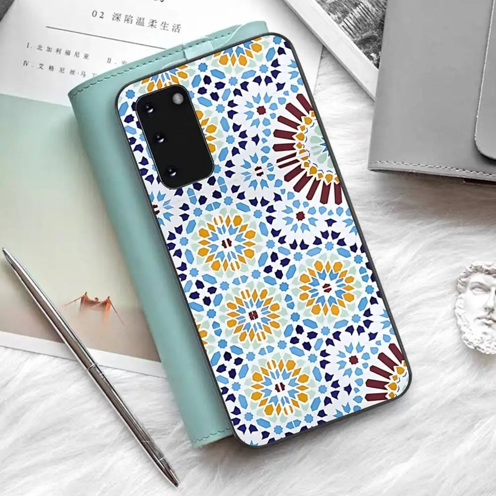 Muted Moroccan Mosaic Tiles Magnetic Phone Case