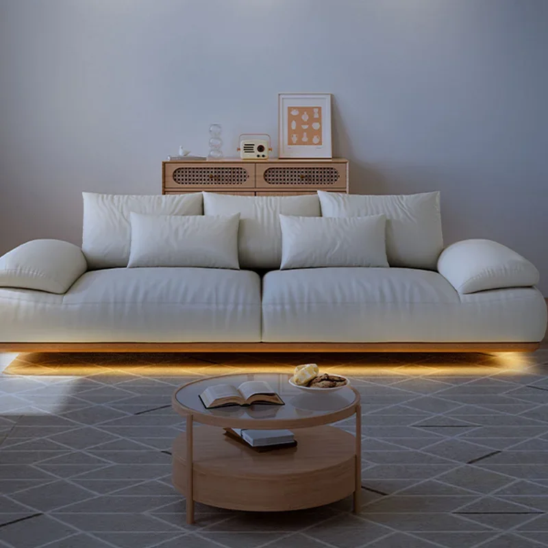 White Muebles Living Room Sofas Mid Century Designer Minimalist