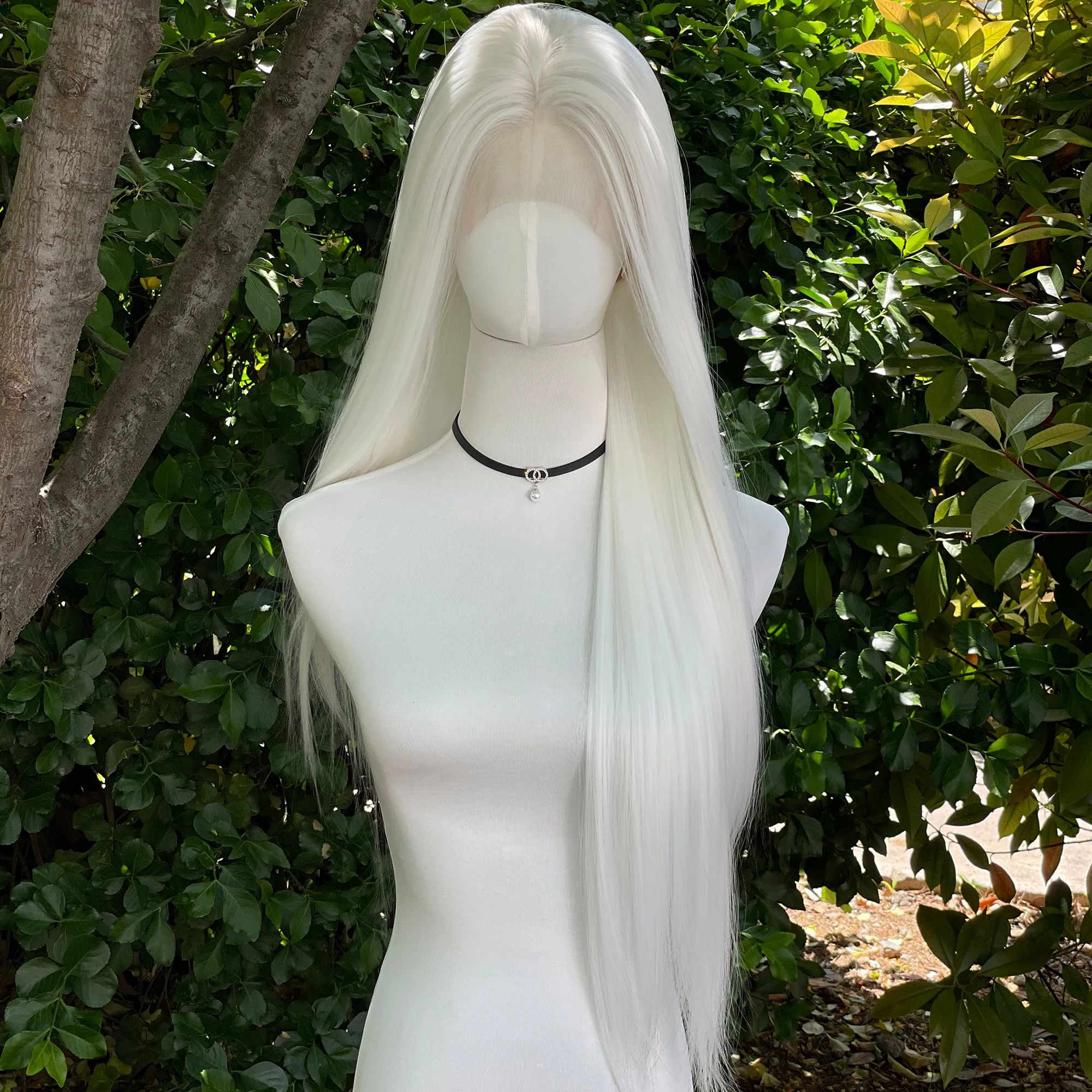 Lace Front Wig Lace Wigs Synthetic Wigs Womens Synthetic Wigs 26 Inch Long Straight for Women