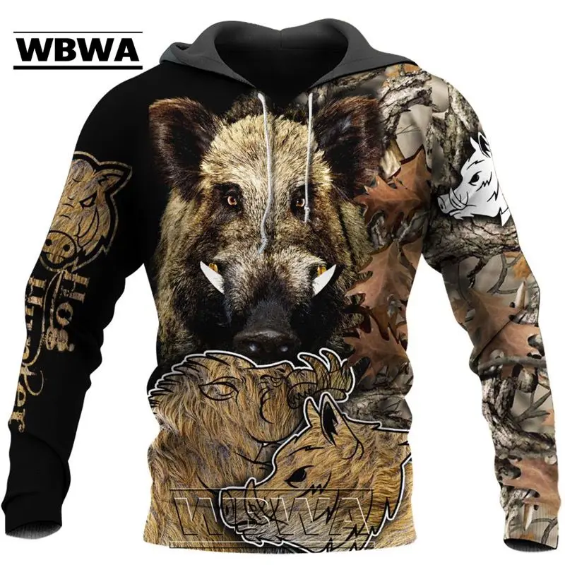 WBWA Fashion Spring Autumn Animal Hoodies White Tiger Skin 3D All Over Printed Men's Sweatshirts Unisex Pullover Casual_voghion.com