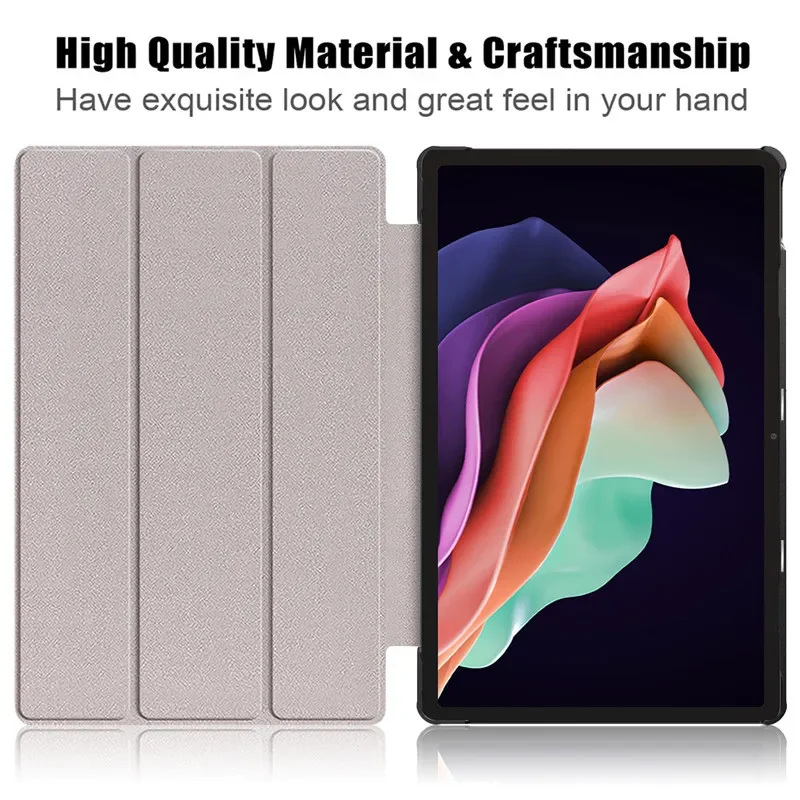 11.5'' Folding Stand Wake Sleep PU Leather Tablet Cover - Premium Design for Enhanced Protection and Style