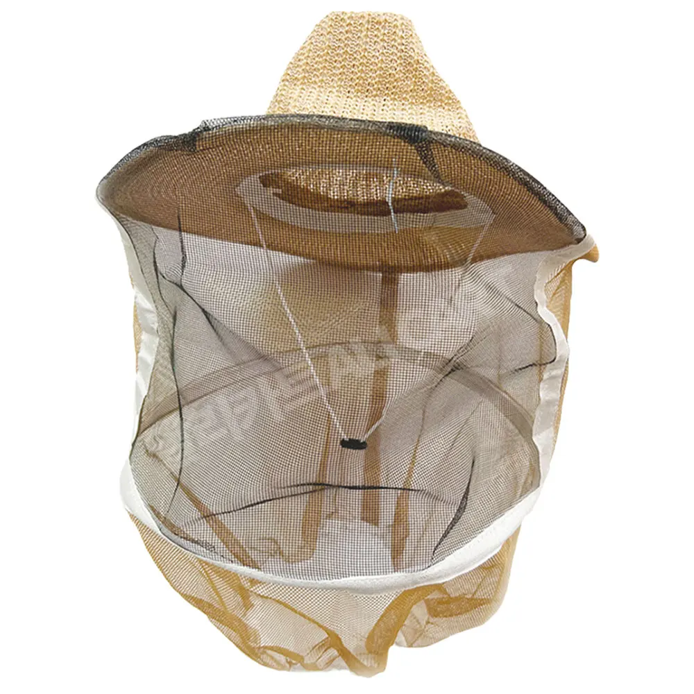 Outdoor mosquito insect shield Beeproof Hats Mountain Climbing Anti Insect clothes Veil Combo Bee Hat Bug Mesh Mask Beekeeping