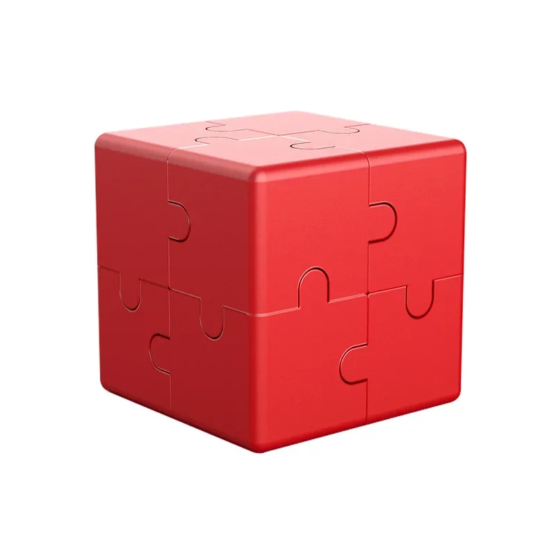 3D Intelligence Magic Cube Building Block Puzzle Toy Student Metal Aluminum Alloy Infinite Cubes High Grade Gifts for Kids Men fidget toys puzzle toys anti stress toys puzzle cube magic puzzle cube