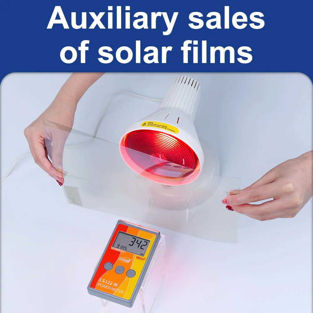 Advanced Window Tint Tester for Measuring IR Infrared Power and Rejection Rate 6