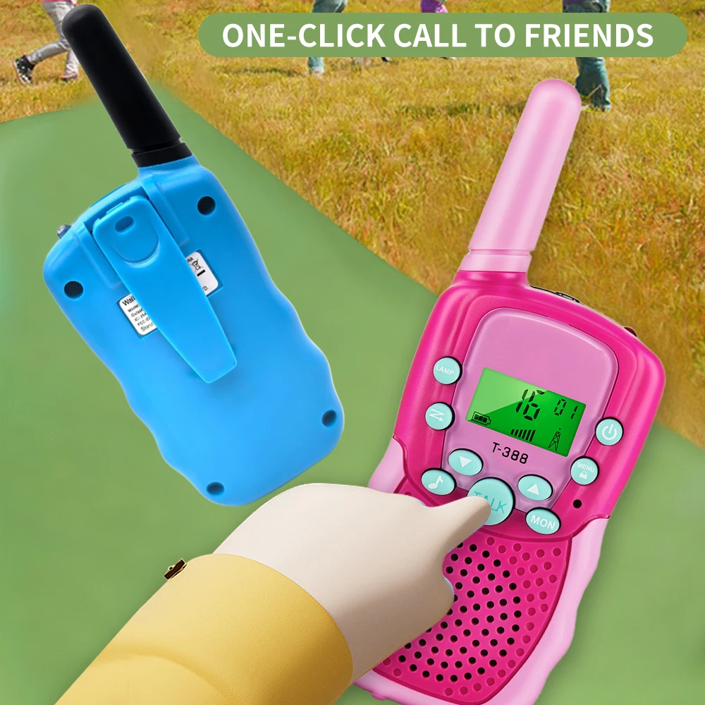 Walkie Talkie Children Toy 3KM Long Range Wireless Interphone Parent-Child Interaction Intercom Communication Toys For Kids Gift - 4