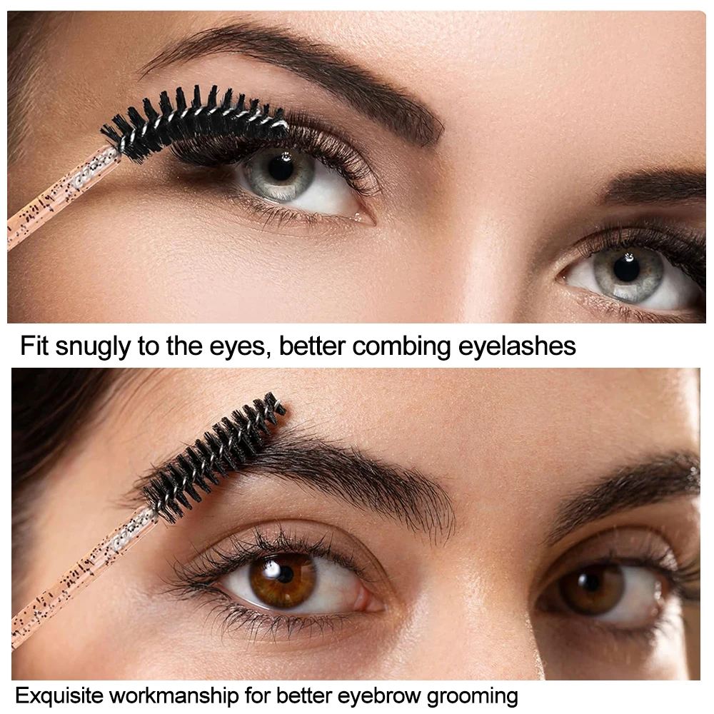 Disposable Eyelashes Brush Extension Lash 100/300Pcs Brushes Makeup Tool For Mascara Wands Applicator Spoolers Tools Wholesaler