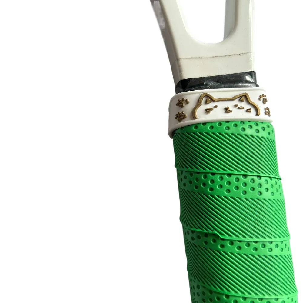 2pcs Tennis Overgrip Sticky Overgrip Racket Overgrip Fixed Tennis Grip Overgrips Rubber Ring Anti Slip