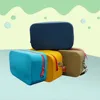 Portable Square Silicone Coin Purse Waterproof Lipstick Bags ID Credit Card Holder Girls Travel Organizer Accessories 1