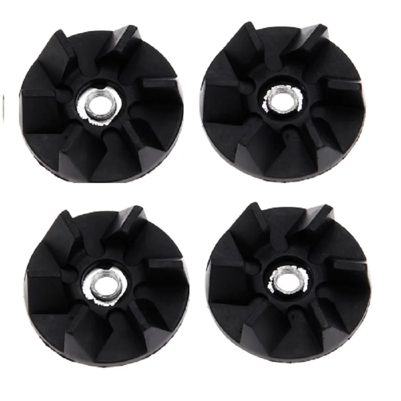 4 Pcs/lot Black Blender Rubber Drive Clutch Hamilton Beach Blender Kitchen Parts Kitchen Tool Replacement blender parts