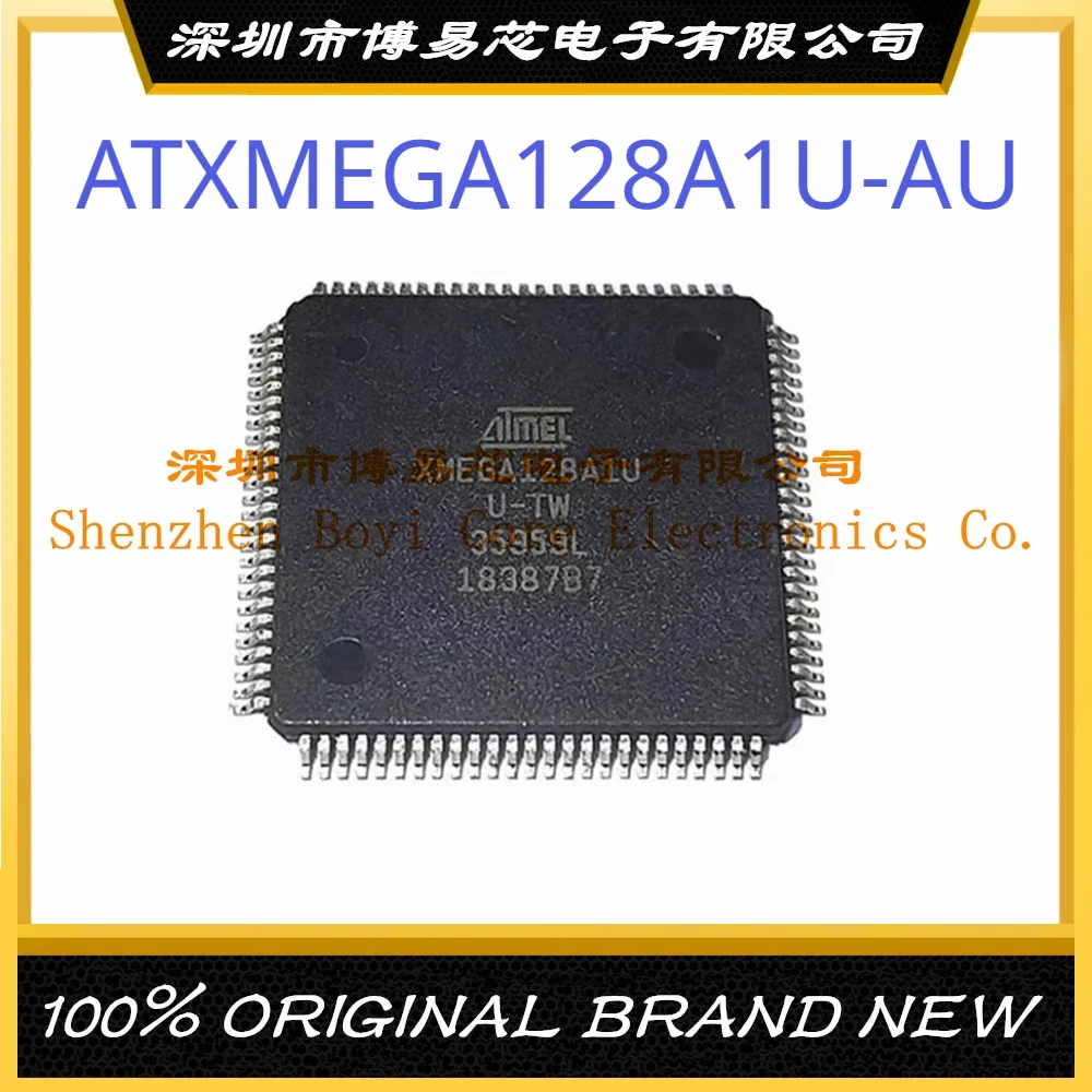 1 PCS/LOTE ATXMEGA128A1U-AU package TQFP-100 New Original Genuine Microcontroller IC Chip (MCU/MPU/SOC) 1 pcs lote atxmega128a4u au atxmega128a4u aur atxmega128a4u xmega128a4u u tqfp 44 100% new and original ic chip