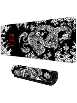Japanese Dragon Large Gaming Mousepad XXL Keyboard Gamer Mouse Pad on The Table Speed Desk Mat Anime 900x400 700X300 Mouse Mats 7