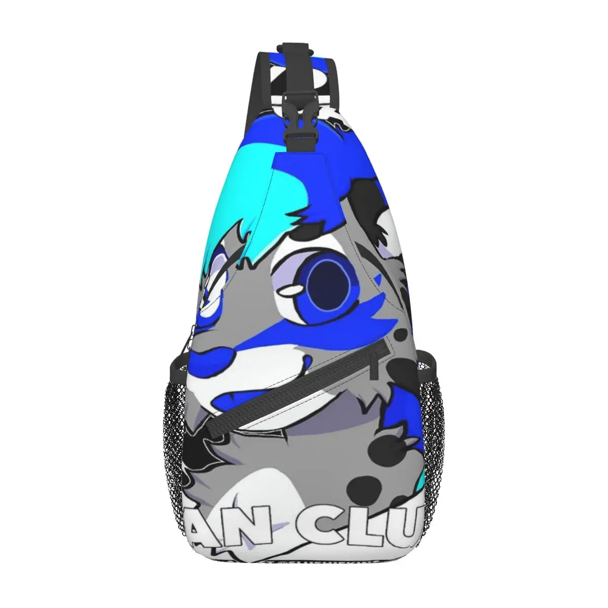 

Nalu Catfish Fan Club Chest Bag Personalized Large capacity Travel Cross chest bag Multi-Style