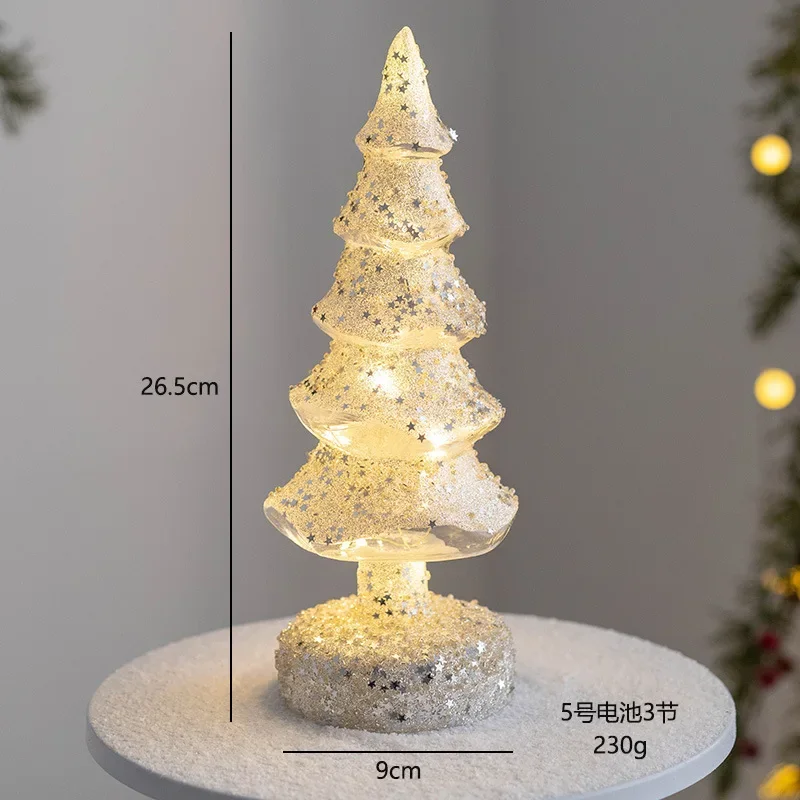 Veilleuse En Fil De Cuivre Pour Sapin De Noël, Suspension En Cristal Blanc Chaud, Décoration De Chambre, Lampe De Bureau | Leroy Merlin