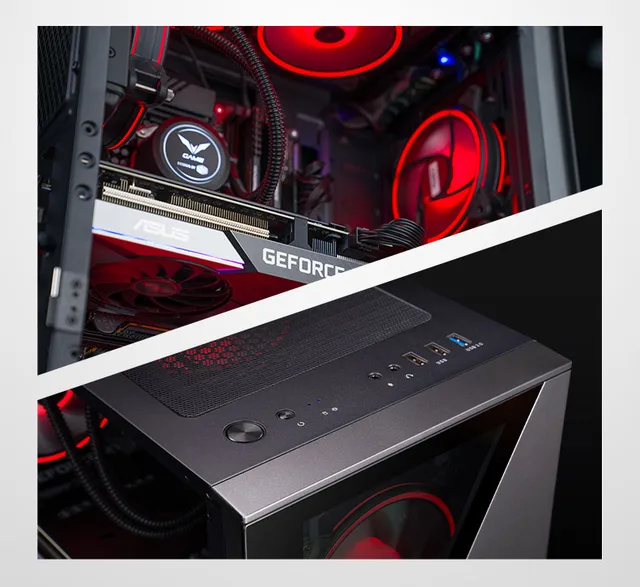 Gaming PC AMD R5 5600/5700X Radeon RX6600/6700 DIY Assembly 
