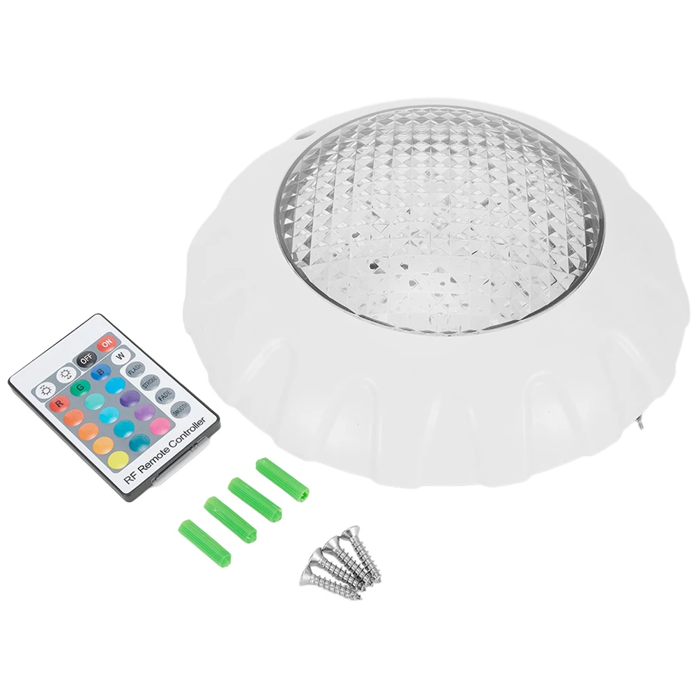 

Waterproof Wireless Remote Control Waterfalls Bathtubs Swimming Pool Light RGB LED 2835 3800lm DC12V IP68 Kits