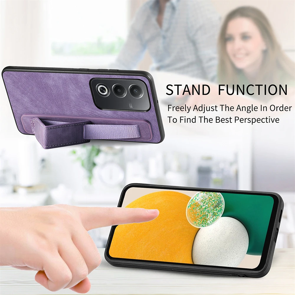 Elastic Finger Strap Phone Case with Enhanced Grip and Protection