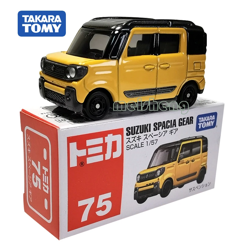 TAKARA TOMY TOMICA Scale 1/57 Suzuki Spacia Gear 75 Alloy Diecast Metal Car Model Vehicle Toys Gifts Collect Ornaments