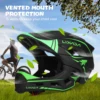 Lixada Kids Detachable Full Face Helmet Sports Safety Bike Helmet Protective Gear for Cycle Skateboarding Roller Skating Scooter 2