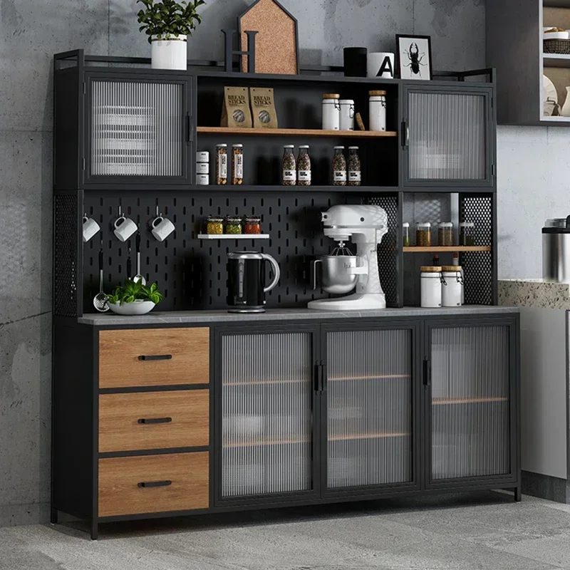 Sideboards Credenza Vintage Sideboard Furniture Modern et Table Living Room Cabinets Auxiliary Kitchen Alacena Industrial LT