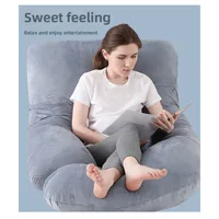 Women's exclusive item. Pregnancy pillow. Sleep support pillow. Nursing pillow. Nursing pad. Washable U-shaped pillow cushion. 2