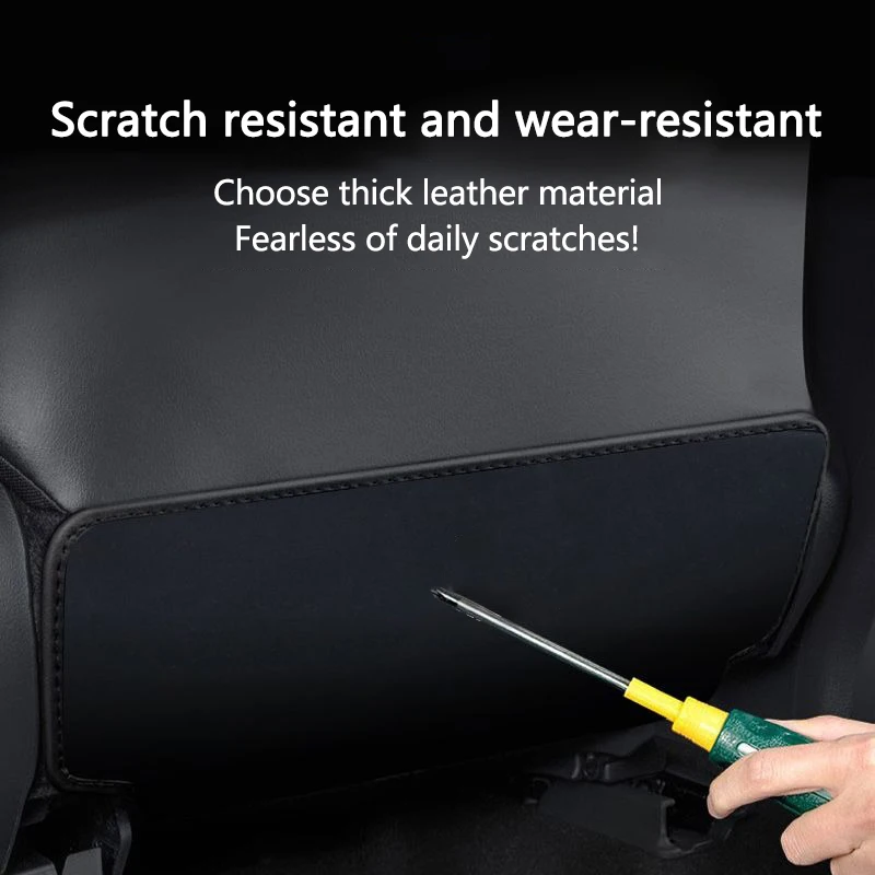 폭스바겐 VW GLI R라인 R 폴로 골프 MK8 마고탄 투아렉 파사트용 차량 뒷좌석 보호 커버 시트백 매트 안티킥 쿠션 패드