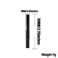 1pc High Quality Metal Straw Cool Gadget for Men Aluminium Alloy Straw Tube Portable Multi-purpose with 1pcs Bursh 2