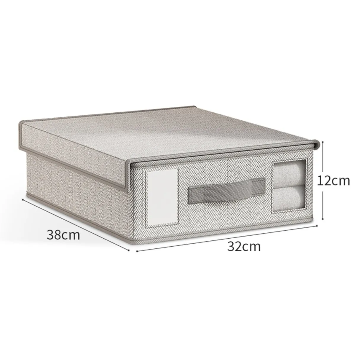 Creative Bed Sheet Storage Box Clothing Fabric Sheet 4-piece Organizer Wardrobe Blanket Quilt Cover Non-woven Storage Box 6