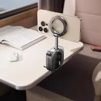 MagSafe Car Airplane Phone Holder Foldable 360° Rotation Dashboard Stand for iPhone 17 16 15 Travel Essentials Flight Compatible 6