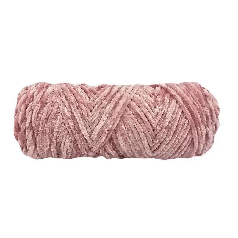 4mm Chenille Velvet Yarn Knitting Wool Thick Warm Crochet Knitting Yarns Cotton Baby Wool DIY Hand-Knitted Sweater Socks Hat 5