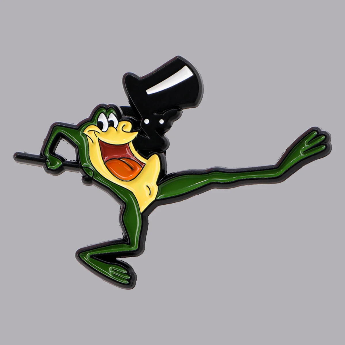 Lustige Frosch-Emaille-Anstecknadel, niedliche Brosche, Anstecknadeln, Abzeichen auf Rucksack, Kleidung, Hut, Accessoires, Tierschmuck, Freunde, Geschenke