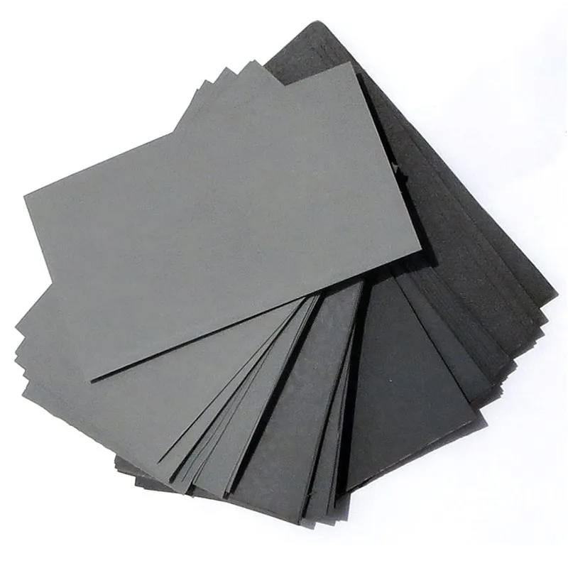 

10pcs Sandpaper 600/800/1000/1200/1500/2000/2500 Grit Water/Dry Abrasive SandPapers For Wood Metal Polishing