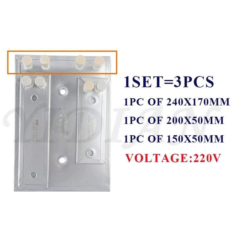 Edge Banding Machine Glue Pot Heating Element and Plate