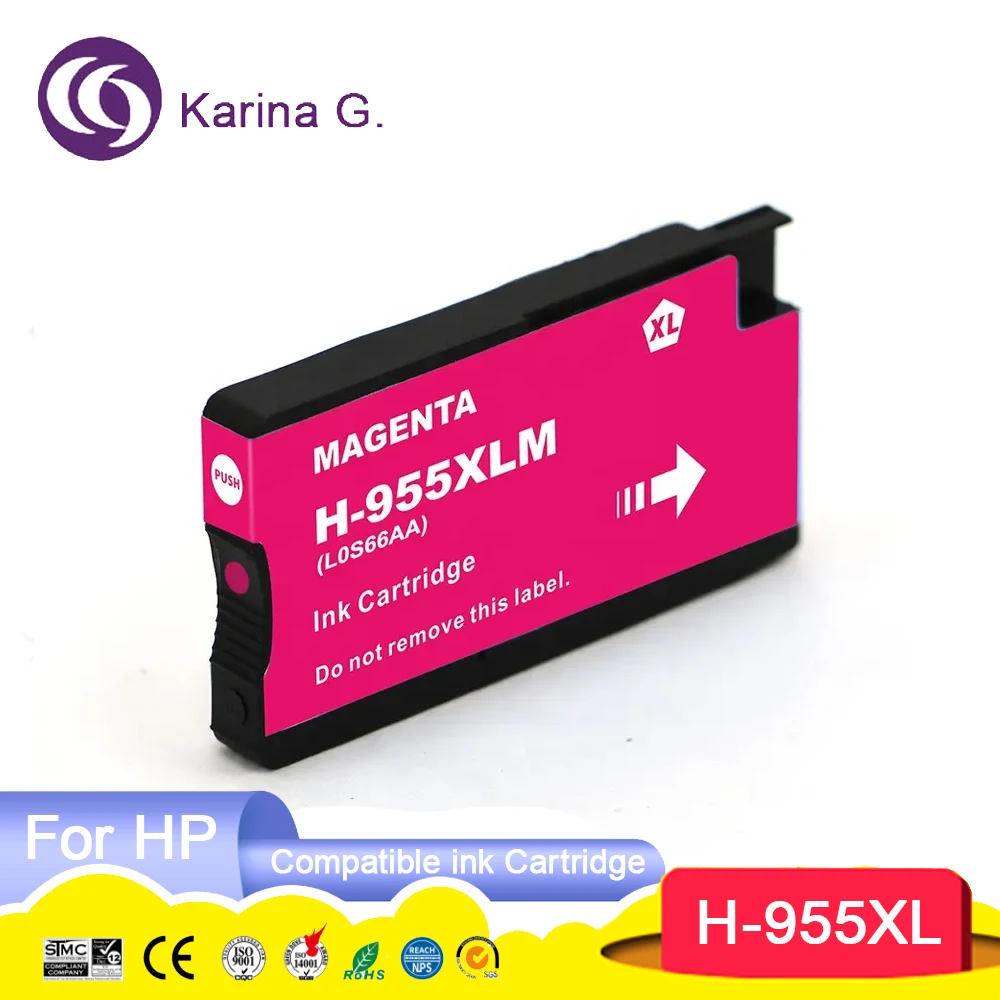 Compatible Ink Cartridge For 955 959 XL 955XL 959XL For OfficeJet Pro 7720/7730/